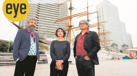 Raqs Media Collective, Yokohama Triennale, art, eye 2020, sunday eye, indian express news