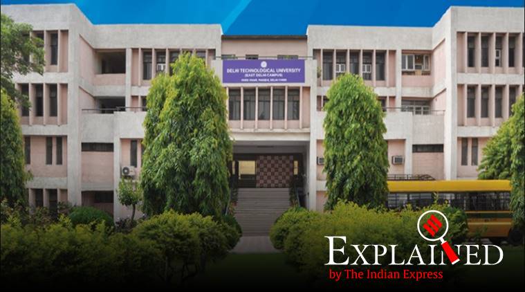 DTU, delhi technological university, DTU fee, dtu fee hike, dtu students protest, dtu fee hike protest, indian express, express explained