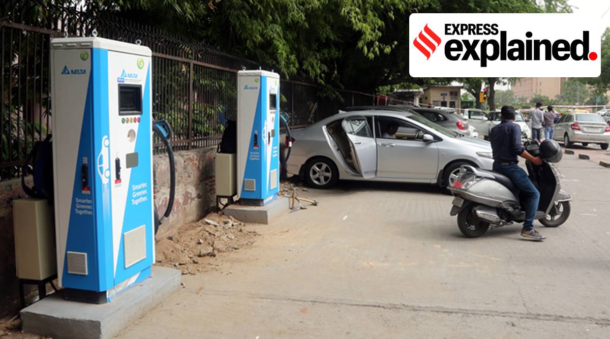 delhi, delhi news, delhi electric vehicles, delhi electric vehicle policy, electric vehicles, indian express