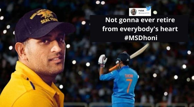 Most fans were shocked by his announcement and were left teary-eyed. (Source: Instagram/MS Dhoni)