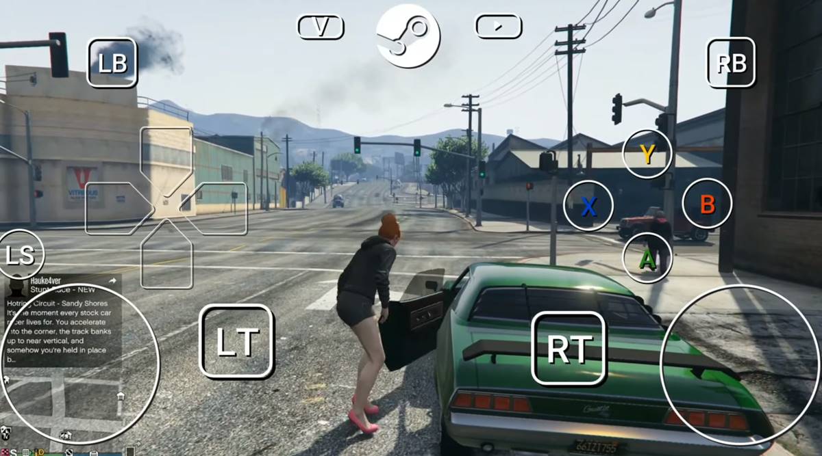 gta v android, gta v ios, how to play gta v on phone, gta v steam link, how to play games on steam link, gta v smartphone playing guide, steam link playing guide