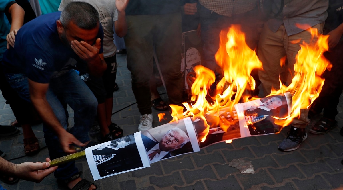 Palestinian Protest, Gaza Strip, Palestine, Hammas