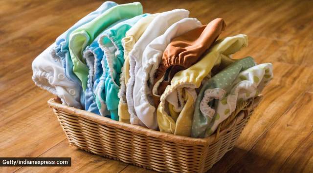 disposable diapers for babies, eco-friendly reusable cloth diapers for babies, parenting, indian express, indian express news