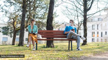 Coronavirus, Face mask, Covid face mask, Face mask usage, Face mask impact, covid news, indian express