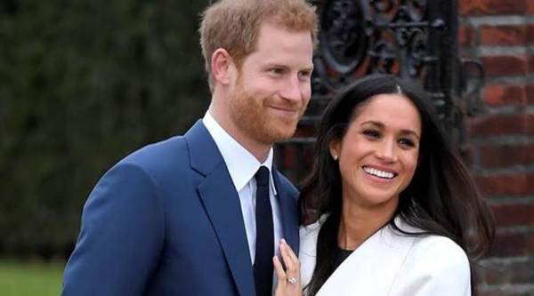 Prince Harry and Meghan Markle, the Duke and Duchess of Sussex, Harry and Meghan's dog, indian express, indian express news