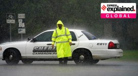 Hurricane Laura, Hurricane Laura news, Hurricane Laura updates, Hurricane Laura landfall, Hurricane Laura rescue operations, Hurricane Laura deaths, indian express