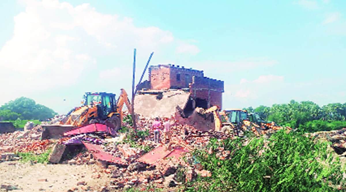 Illegal slaughterhouse, Mukhtar Ansari, Lucknow news, UP news, Indian express news