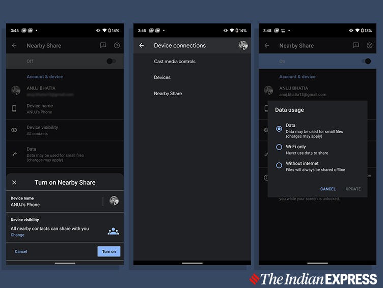 What is Android’s Nearby Share and how does it work? Technology News The Indian Express