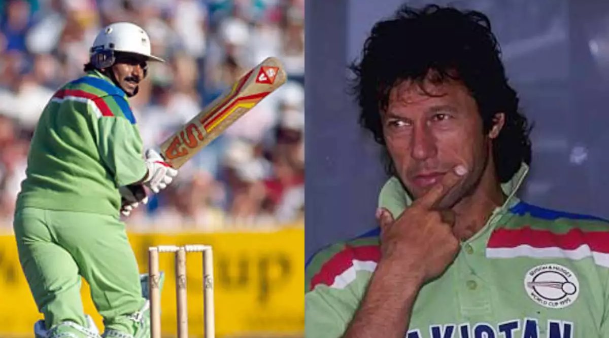 Javed Miandad Has Change Of Heart Apologises To Imran Khan Sports News The Indian Express