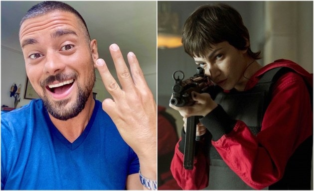 JR Ramirez money heist fan