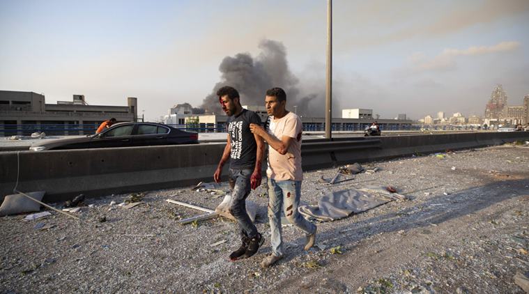 Beirut explosion, Beirut explosion video, Beirut blast, Beirut port explosion, Beirut explosion cause, Beirut explosion news, Beirut news, Beirut, Indian Express