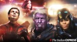 Stephen Colbert, Late Show, US presidential campaign, Avengers End Game, Endgame spoof, US presidential campaign spoof, US election 2020, Joe Biden, Avenger endgame spoof trailer, US President Donald Trump, Trending news, Indian Express news