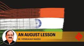 M.-Venkaiah-Naidu 759 India Independence day, Independence day 2020, Independence day 2020 coronavirus, India freedom struggle, Quit India movement Mahatma Gandhi, Ram Temple construction Ayodhya, venkaiah naidu, Indian express