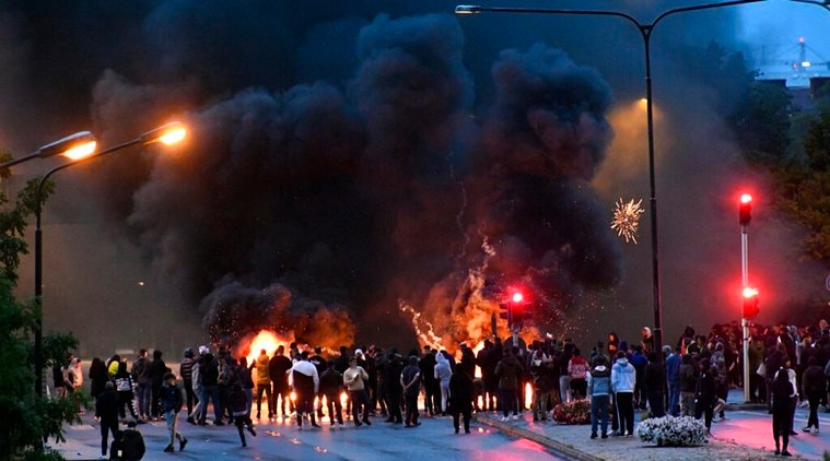 Malmo, Malmo riots, Sweden riots