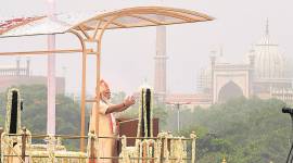 Narendra Modi, health ID, self-reliance lesson, Independence Day address, Indian express news