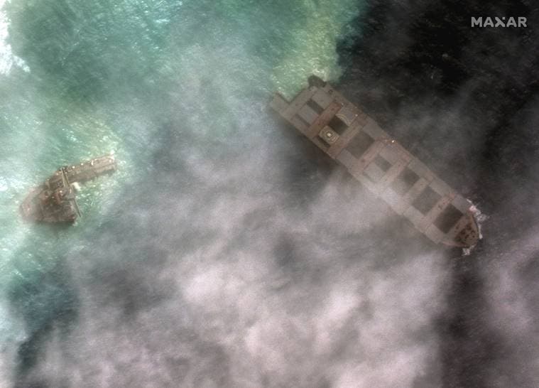 Mauritius arrests captain of Japanese ship that spilled oil