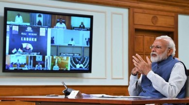 Covid-19 Indian economy, States to centre on funds, Coronavirus impact on salaries, states centre GST fund, States GST, healthcare workers salary state centre, Prime Minister Narendra Modi, India news, Indian express