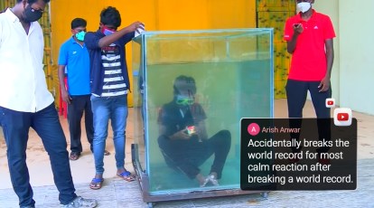 to exile Failure philosophy Watch: Chennai man solves six Rubik's cubes underwater to set Guinness  World Record | Trending News,The Indian Express