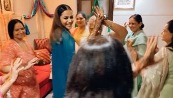Prachi Tehlan's mehendi | Entertainment Gallery News,The Indian ...