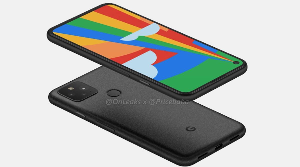 Google Pixel 5 renders (Source: PriceBaba/Onleaks)