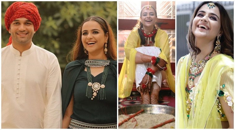 Prachi Tehlan wedding LIVE UPDATES: Diya Aur Baati Hum actor ready for ring exchange