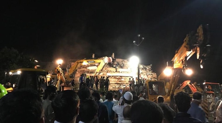 Maharashtra Raigad building collapse, Raigad building collapse, Raigad building collapse death toll, Maharashtra news, Indian Express news