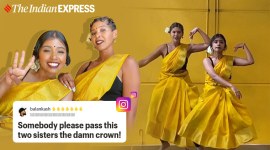 Paris, Hip-Hop Bharatnatyam, Hip-Hop Bharatnatyam fusion, Hip-Hop Bharatnatyam dance, Hybrid Bharatam, Viral video, Viral fusion dance video, Trending news, Indian Express news
