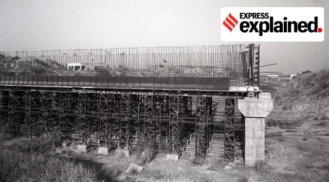 Work on the SYL started in the 1980s. This picture of the link under construction was taken on December 5, 1991. (Express Archive)
