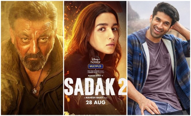 Sadak 2 posters