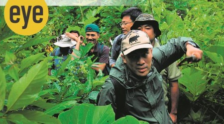 The members of the Second World War Imphal Campaign Foundation on an expedition in 2014. (courtesy: Yumnam Rajeshwor Singh )