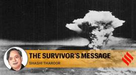 Hiroshima bombings, hiroshima nagasaki us atom bomb, japan atom bomb, hiroshima nuclear attack, us truman, world war ii, second world war Japan, Shashi Tharoor writes, express opinion