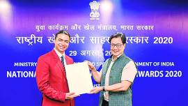 Arjuna award, Shiva Keshavan, Kiren Rijiju, Himachal Pradesh news, Indian express news