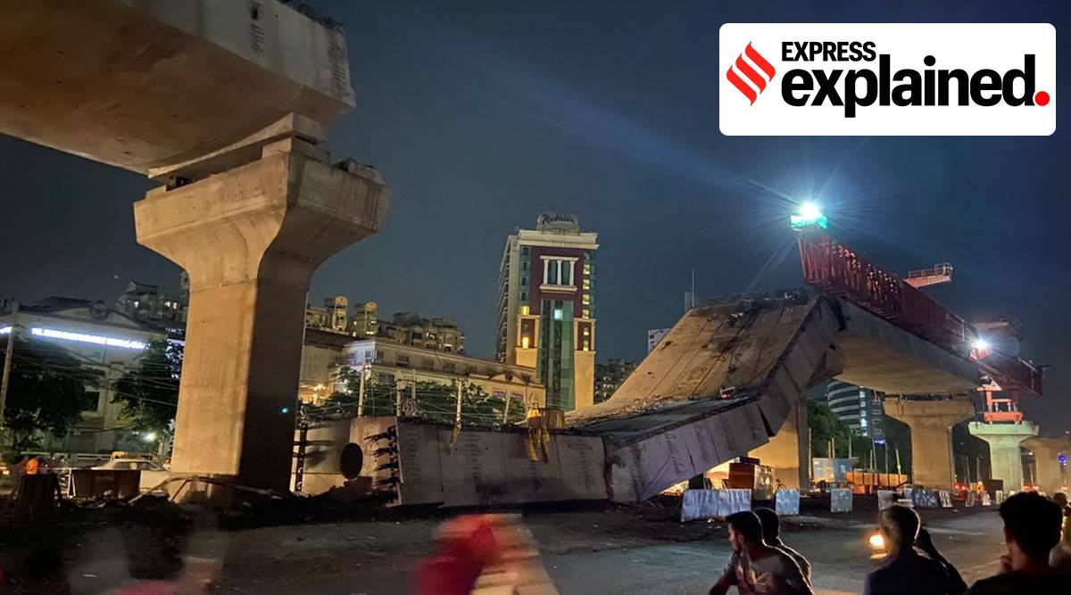 A section of an “elevated road” in Gurgaon’s Sohna road had collapsed on August 23.

