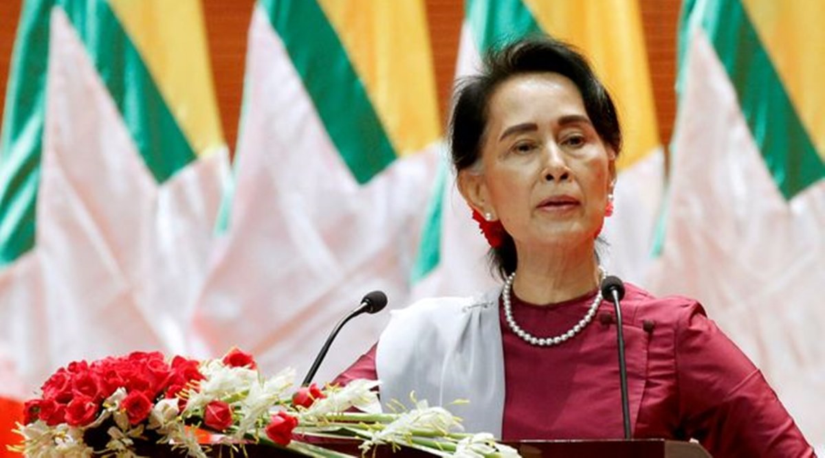 Myanmar S Suu Kyi Detained Again Without Her Old Support World News The Indian Express