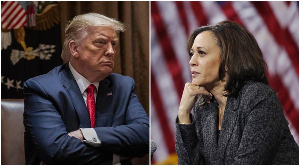 Harris trump side by side When will election results be announced 2024