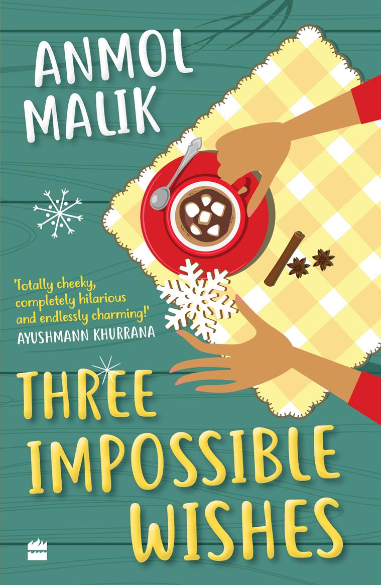 Anmol Malik debut novel, Anu Malik and Anmol Malik, Anmol Malik debut book Three Impossible Wishes, indian express, indian express news