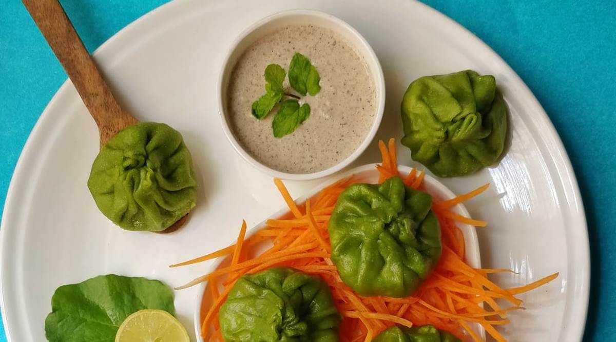sorghum millet with spinach momos, millet recipes, easy recipes, healthy eating, shalini rajani indian express, indian express news