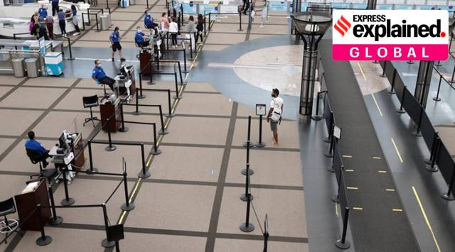 US immigration rules, Trump new travel rules, US travel rules coronavirus, Covid travel rules, US Covid travel restrictions, Donald Trump, Indian Express