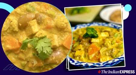 veg korma, easy lunch recipes, easy recipe, how to make korma, north indian korma, indianexpress.com, indianexpress, meghnasfoodmagic,