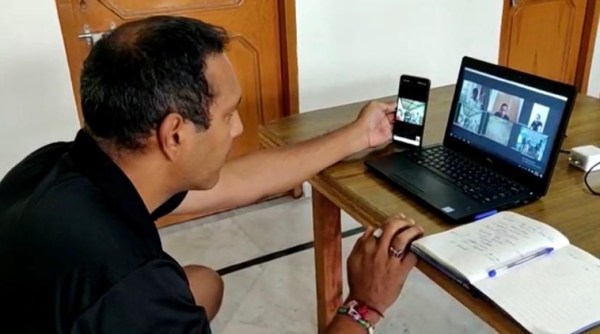 Abhijeet Bhattacharya’s Virtual Volleyball Academy is teaching kids in Assam’s villages the basics of the sport — one chaotic Zoom meeting at a time