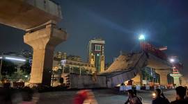 Gurgaon flyover collapse, flyover collapse sohna road Gurgaon, gurgaon flyover collapse probe, Gurgaon rains, Delhi news, city news, Indian Express