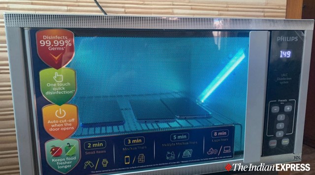 Philips UV-C Disinfection system review (Express photo: Sneha Saha)