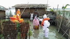 assam flood 759 Assam floods, children deaths in assam floods, assam flood news, assam flood relief, assam relief camps, assam news, indian express