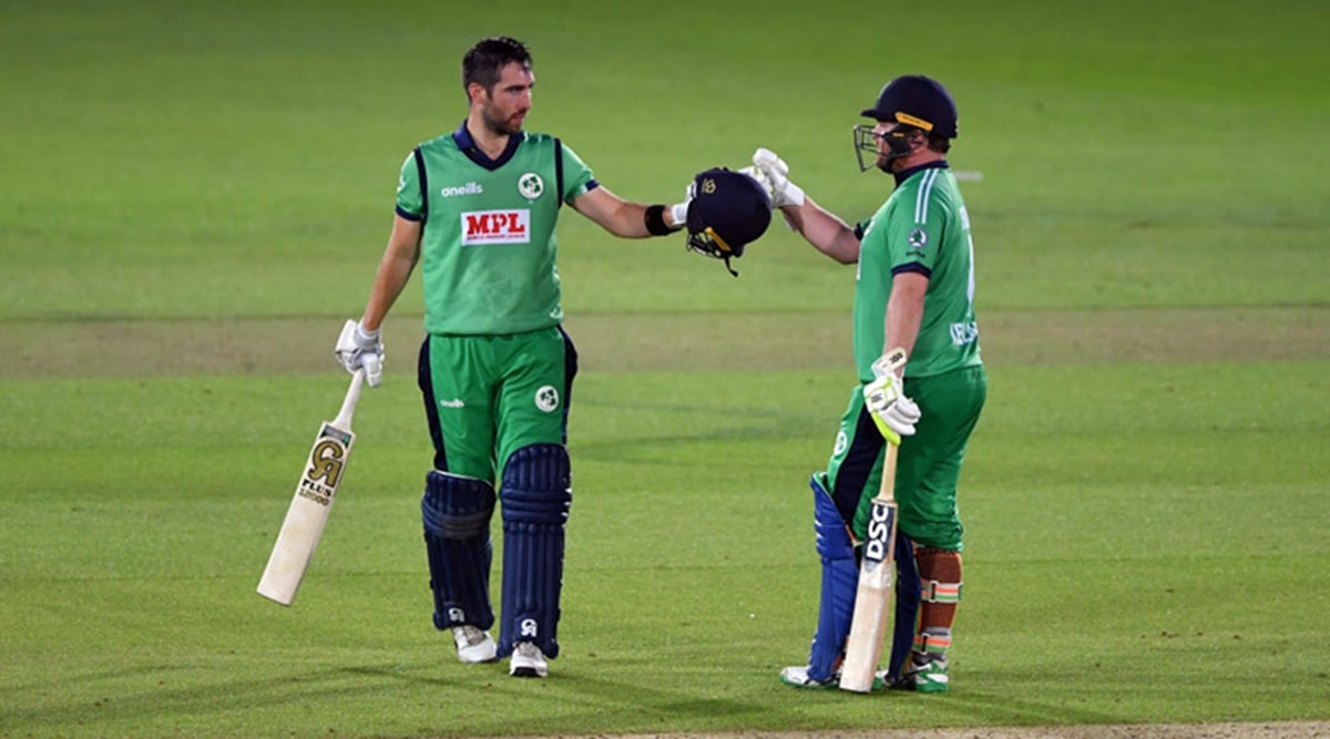 The two centurions: Paul Stirling and Andrew Balbirnie