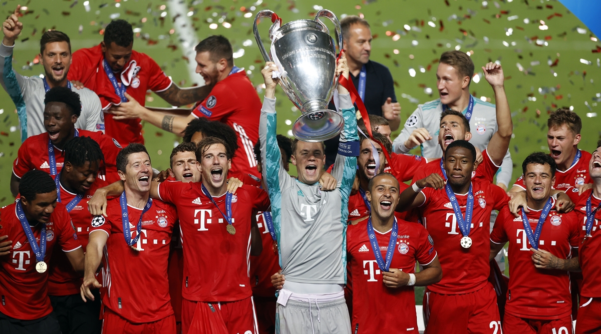 Bayern Munich win sixth UEFA Champions League as Kingsley Coman sinks PSG | Sports News,The Indian Express