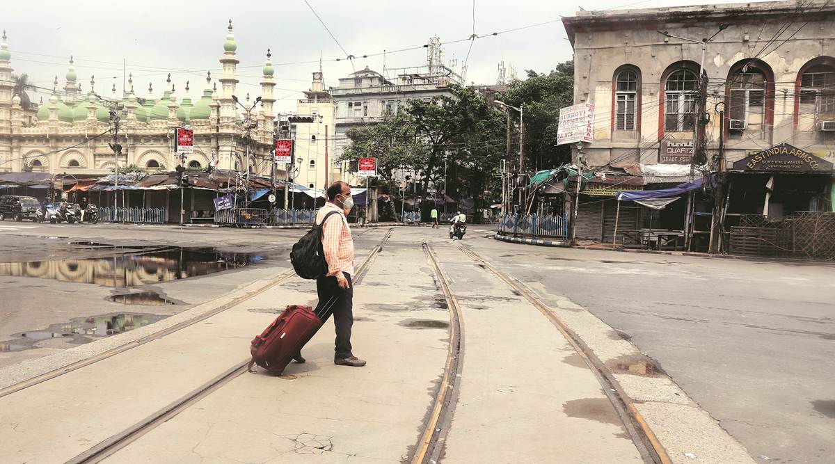 west bengal coronavirus, bengal lockdown, west bengal biweekly lockdown, bengal coronavirus latest updates, kolkata lockdown, bengal covid cases and deaths, Indian express