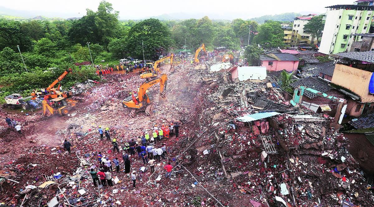 Mahad Building collapse: Stacked tower of debris slowed rescue efforts ...