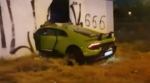 Spain Lamborghini Huracan car crash, Huelva electricity substation, spain crash viral video, luxury cars, trending, indian express, indian express news