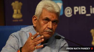 Jammu and kashmir, Shopian encounter, J&K L_G Manoj Sinha, JK army, Manoj Sinha on Shopian encounter, Indian express
