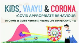 Comic book aims to guide children to lead normal, healthy life during pandemic
